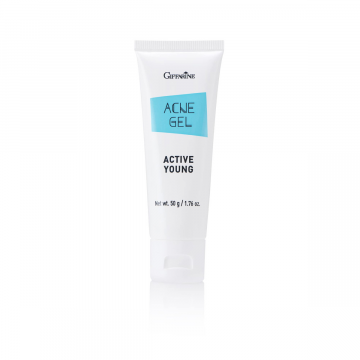 กิฟฟารีน เจลล้างหน้าป้องกันสิว แอคทีฟ ยัง